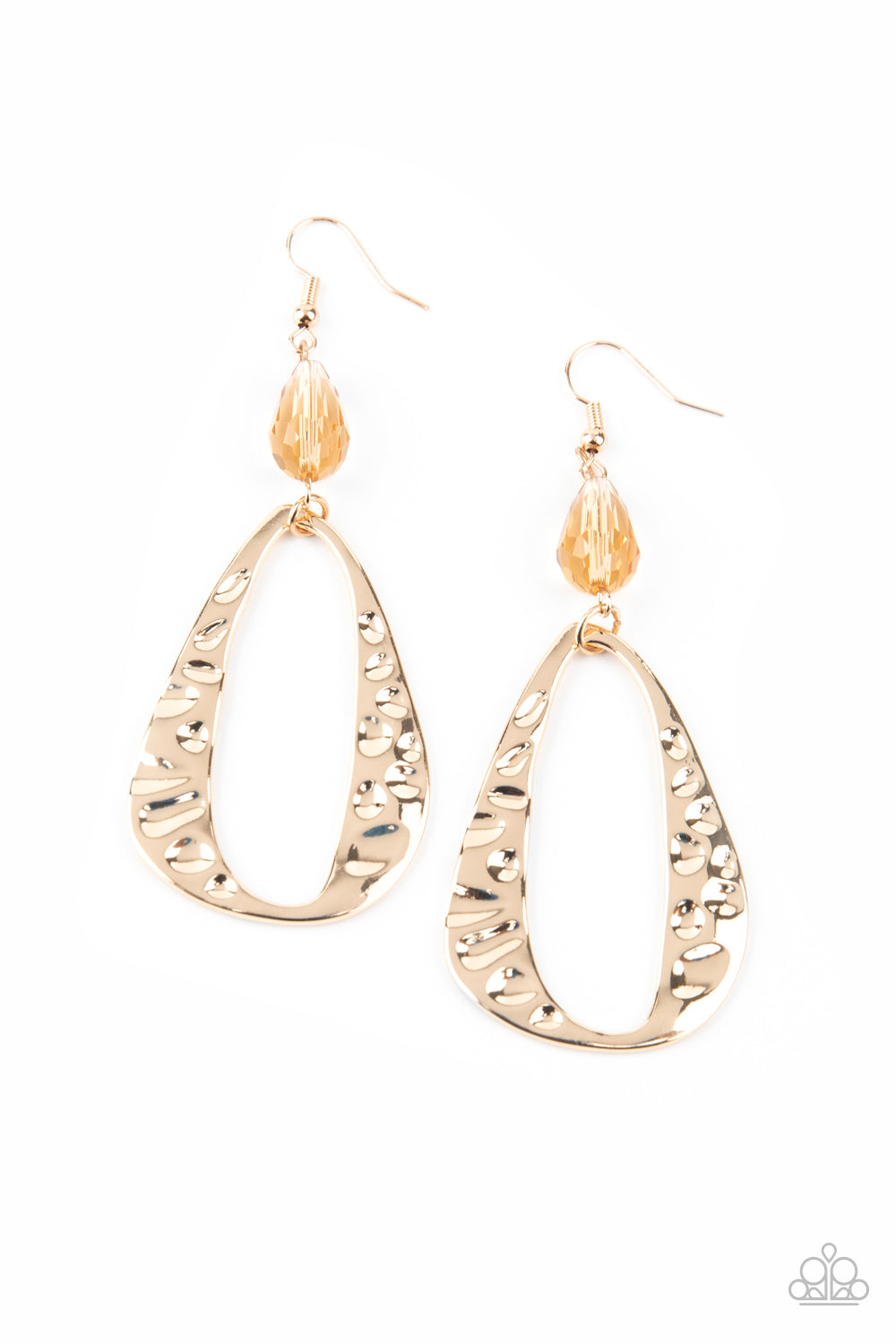 Enhanced Elegance - Gold Earrings