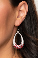 Load image into Gallery viewer, Better LUXE Next Time - Red Earrings
