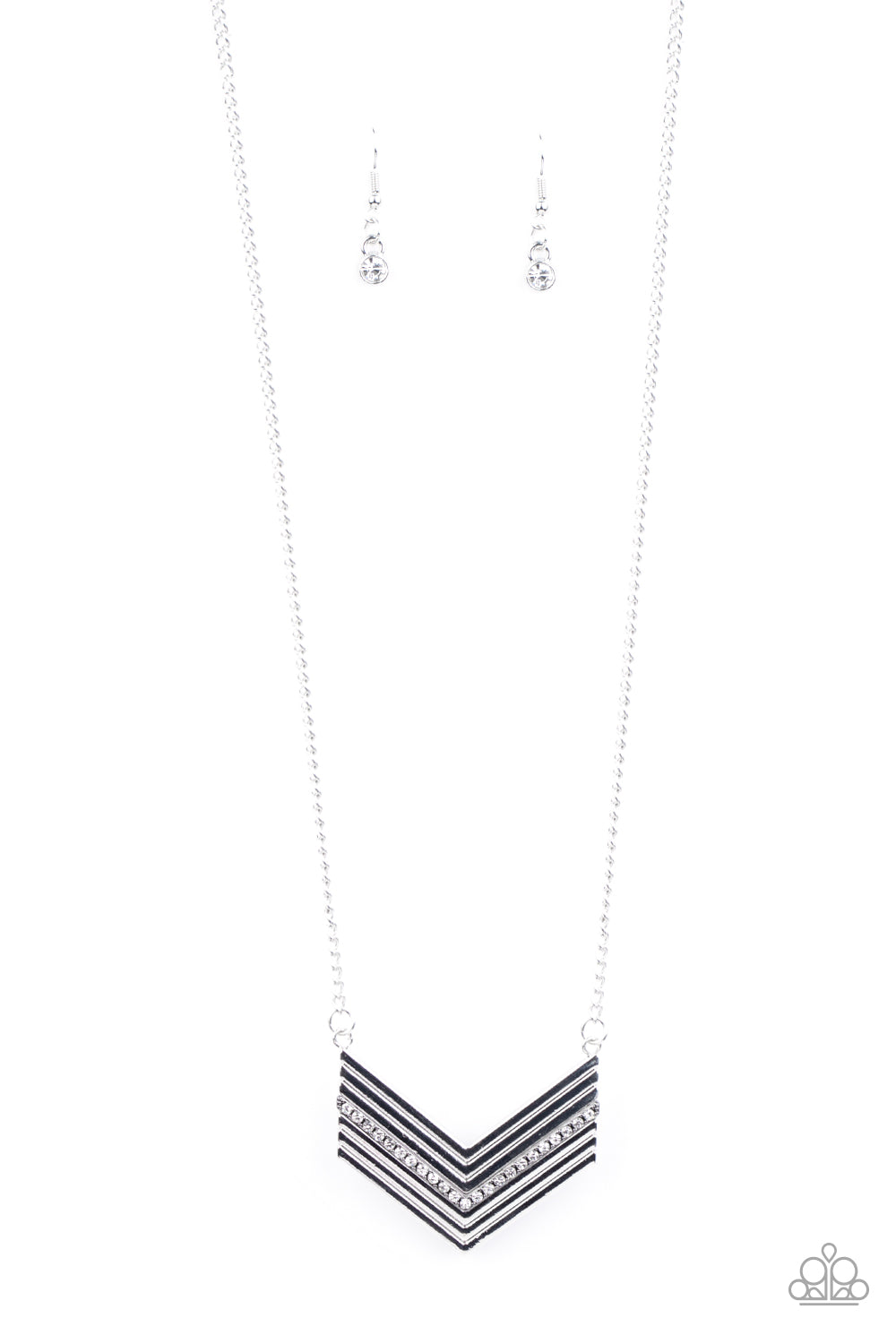 Armed and FABULOUS - White Necklace Set