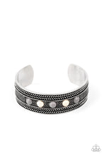 Charger l&#39;image dans la galerie, Quarry Quake - White and Silver Bracelet
