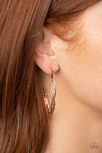 Charger l&#39;image dans la galerie, Twisted Tango - Rose Gold Earrings
