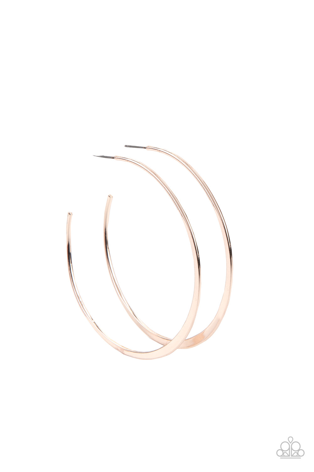 Dont Lose Your Edge - Rose Gold Earrings