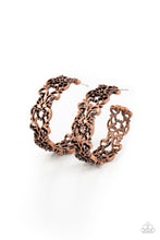 Cargar imagen en el visor de la galería, Laurel Wreaths - Copper Earrings
