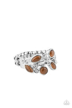 Cargar imagen en el visor de la galería, Leafy Luster - Brown Ring
