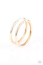 Load image into Gallery viewer, Curve Ball - Gold Earrings

