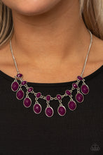 Load image into Gallery viewer, Lady of the POWERHOUSE - Purple Necklace Set
