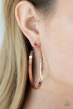 Load image into Gallery viewer, Rustic Radius - Copper Earrings
