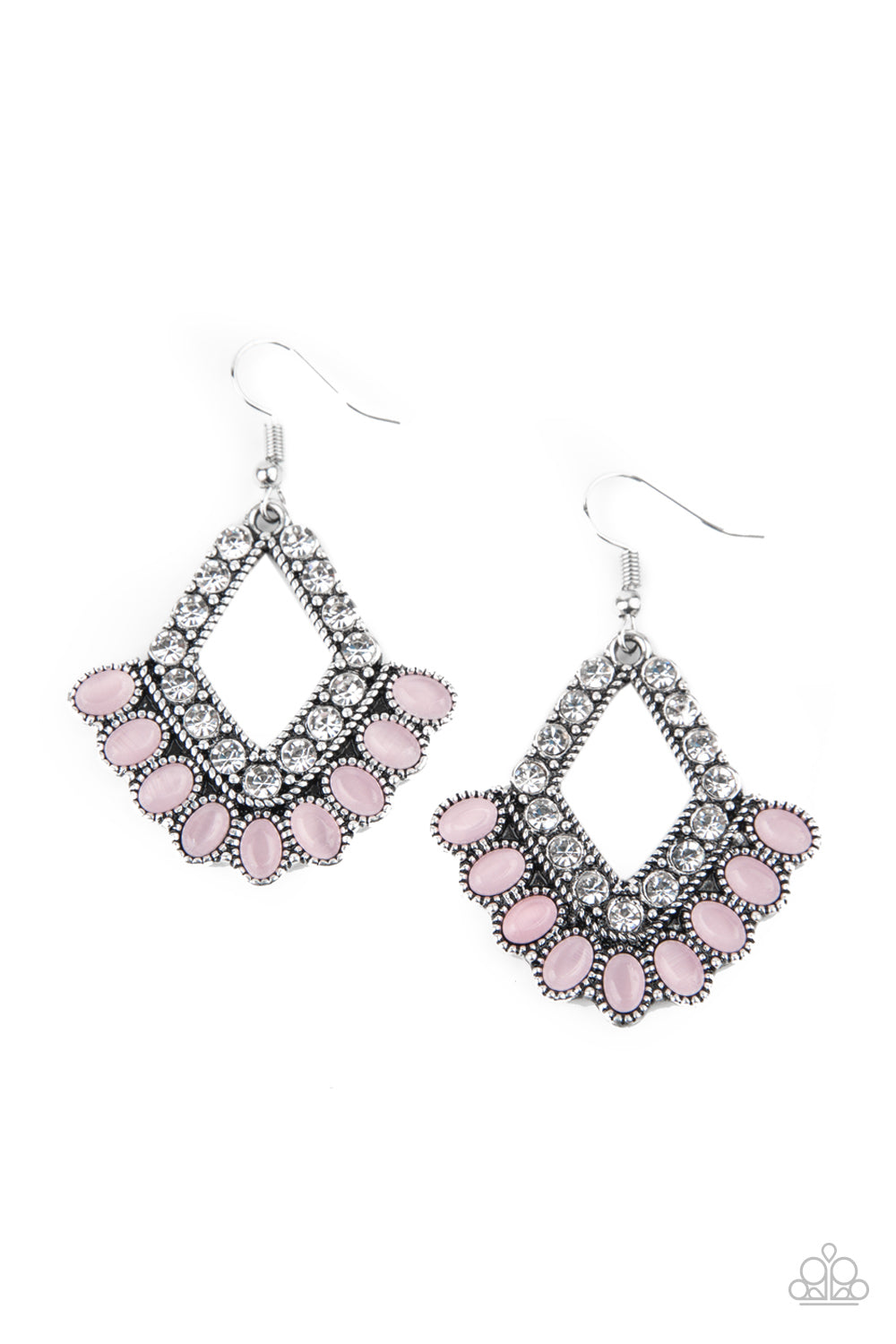 Just BEAM Happy - Pink Earrings