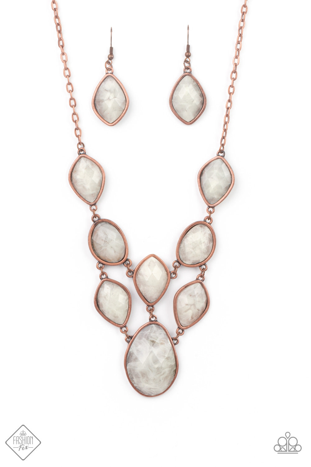 Opulently Oracle - Copper Necklace Set