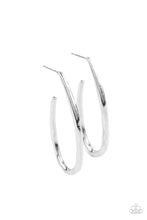 Load image into Gallery viewer, Totally Hooked - Silver Earrings
