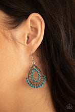 Load image into Gallery viewer, Castle Collection - Blue Earrings
