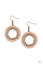 Load image into Gallery viewer, Radiating Radiance - Copper Earrings
