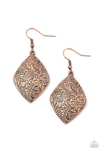 Cargar imagen en el visor de la galería, Flauntable Florals - Copper Earrings
