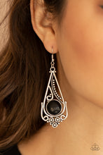 Load image into Gallery viewer, Canyon Climate - Black Earrings
