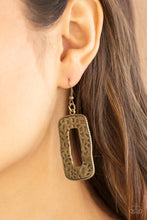 Cargar imagen en el visor de la galería, Primal Elements - Brass Earrings
