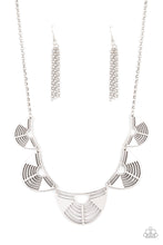 Load image into Gallery viewer, Record-Breaking Radiance - Silver Necklace Set
