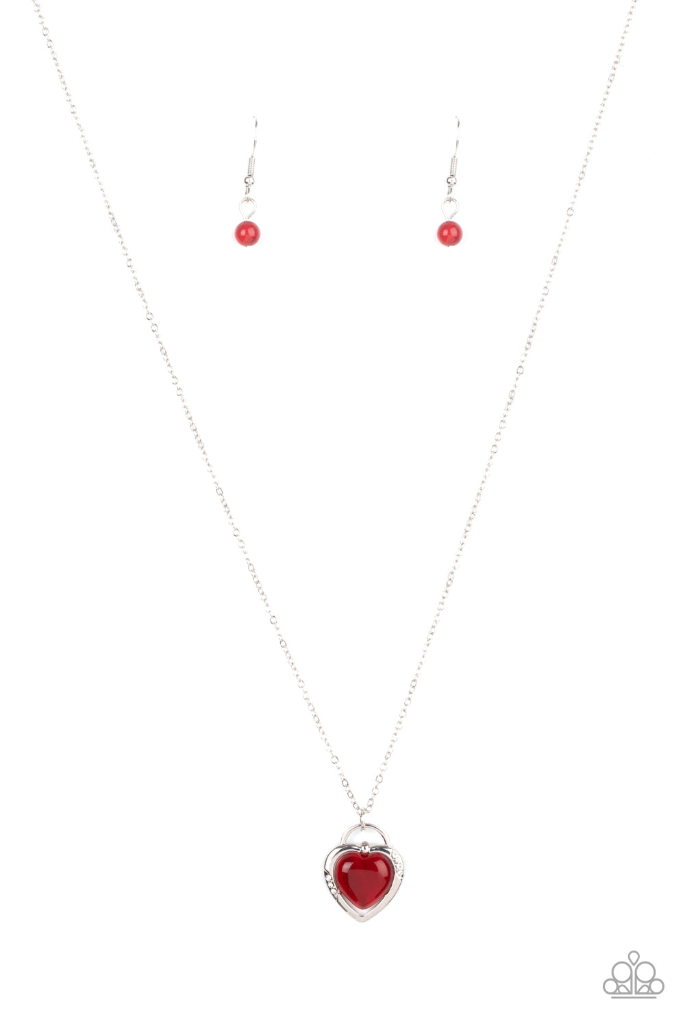 A Dream is a Wish Your Heart Makes - Red Necklace Set