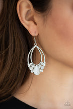 Charger l&#39;image dans la galerie, Look Into My Crystal Ball - White Earrings
