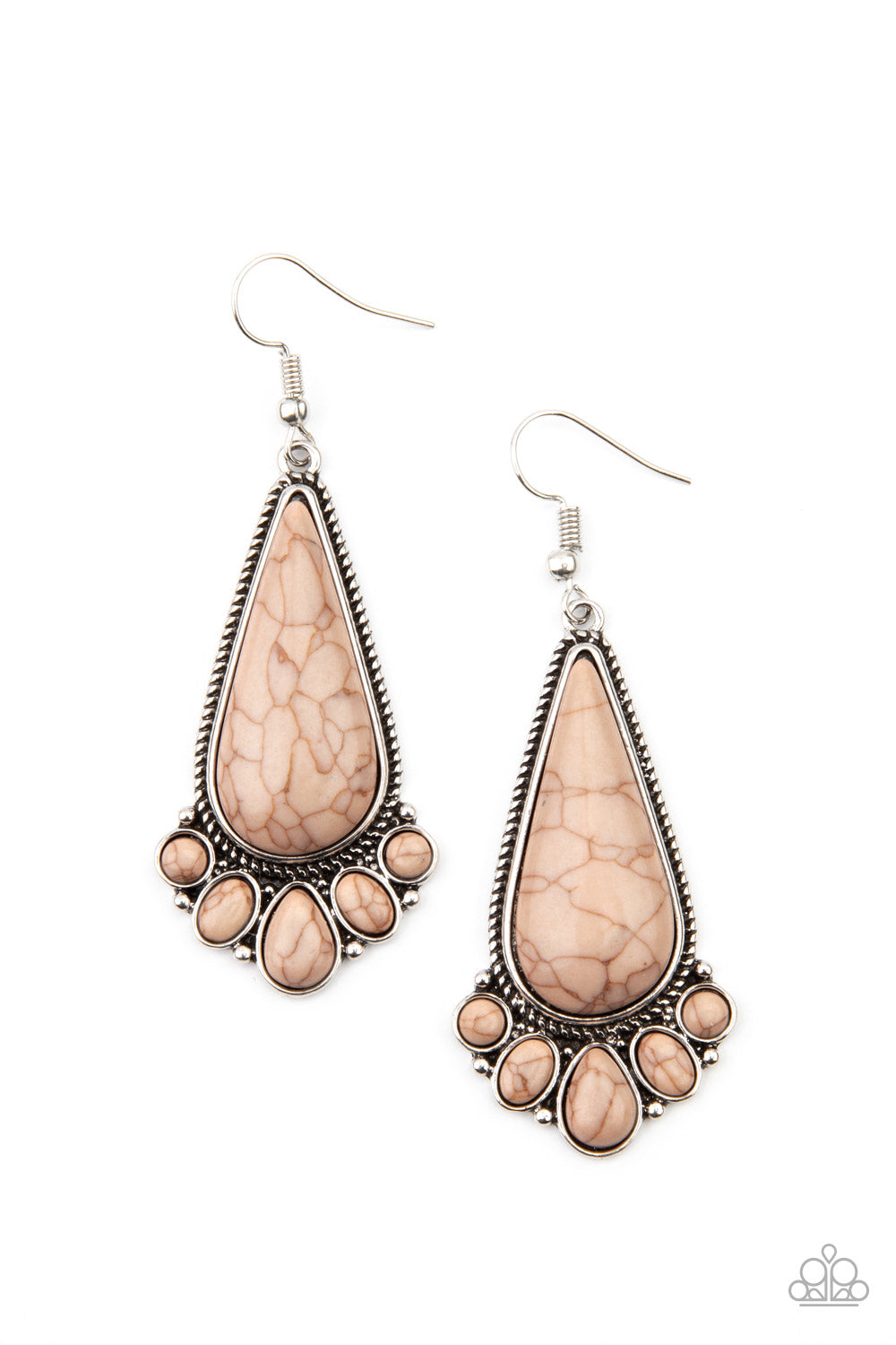 Rural Recluse - Brown Earrings