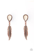 Charger l&#39;image dans la galerie, Totally Tran-QUILL - Copper Earrings
