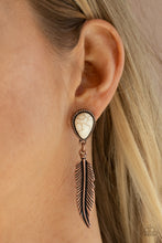 Charger l&#39;image dans la galerie, Totally Tran-QUILL - Copper Earrings
