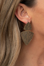 Cargar imagen en el visor de la galería, PRIMAL Factors - Brass Earrings
