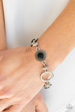 Cargar imagen en el visor de la galería, Musical Mountains - Black Bracelet
