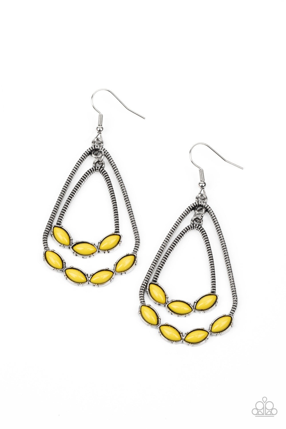 Summer Staycation - Yellow Earrings