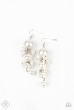 Load image into Gallery viewer, Ageless Applique - White Earrings
