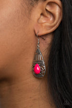 Cargar imagen en el visor de la galería, Eastern Essence - Pink Earrings
