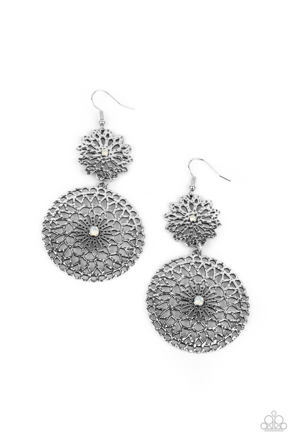 Garden Mantra - White Earrings