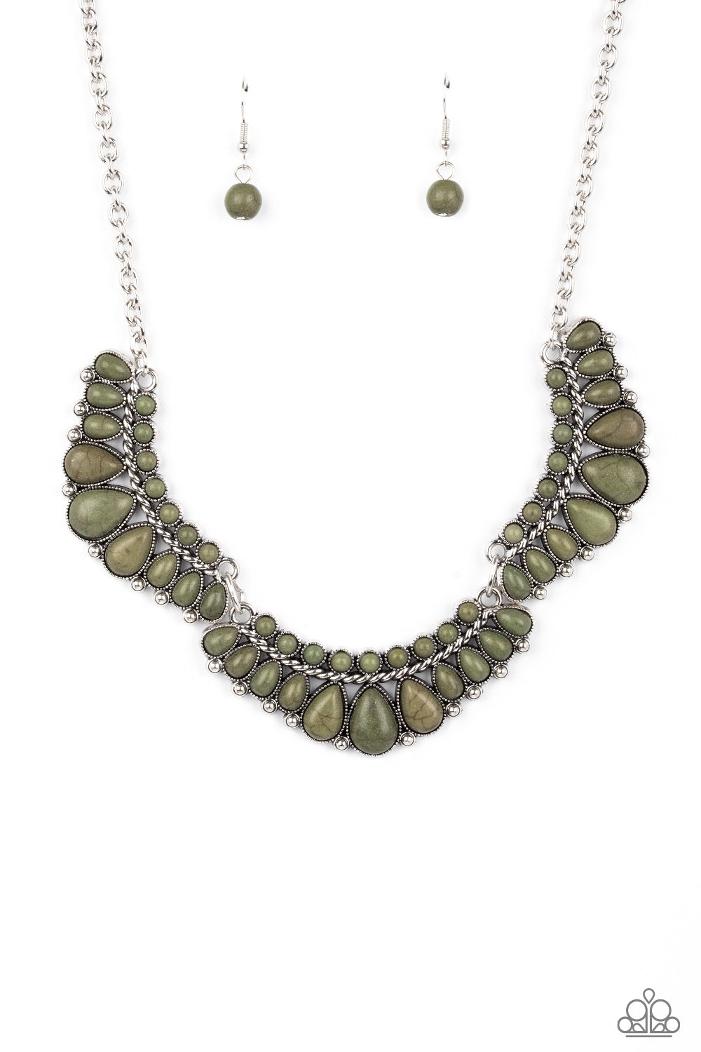 Naturally Native - Green Necklace Set