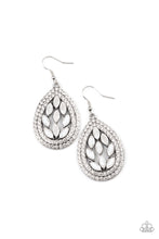 Charger l&#39;image dans la galerie, Encased Elegance - White Earrings
