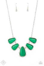 Cargar imagen en el visor de la galería, Newport Princess - Green Necklace Set
