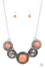 Load image into Gallery viewer, Canyon Cottage - Orange Necklace Set

