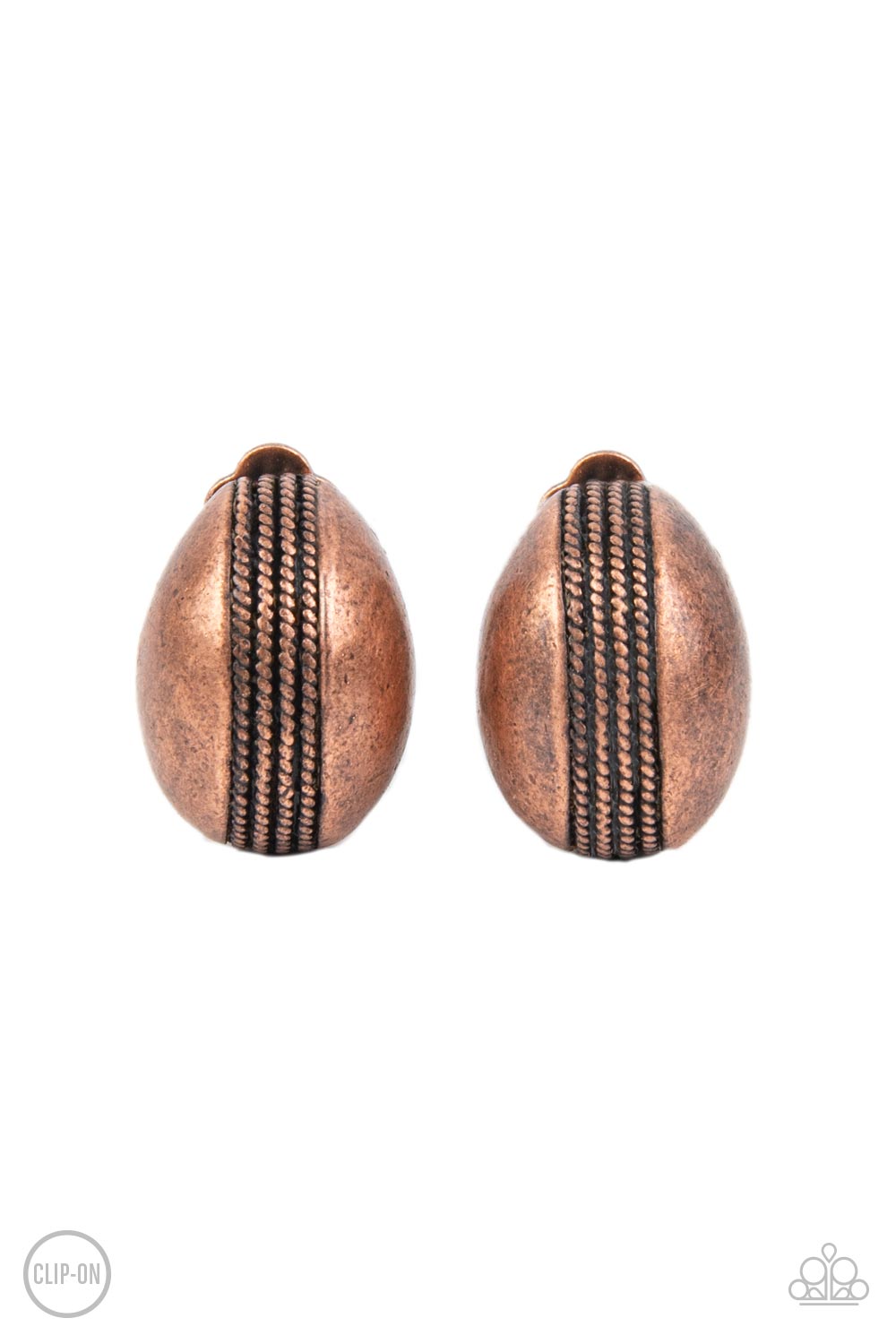 Classic Curves - Copper Earrings