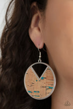 Load image into Gallery viewer, Nod to Nature - Blue Earrings
