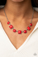 Cargar imagen en el visor de la galería, Trend Worthy - Red Necklace Set
