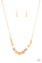 Cargar imagen en el visor de la galería, Turn Up The Tea Lights - Brown Necklace Set
