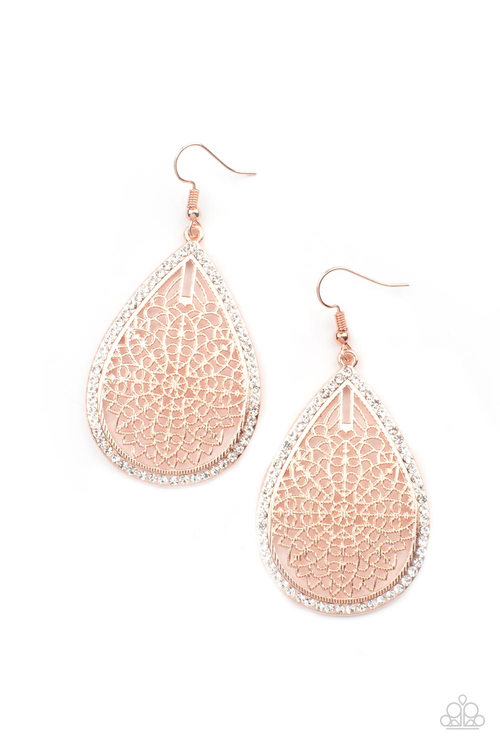 Fleur de Fantasy - Rose Gold Earrings