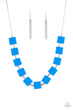 Load image into Gallery viewer, Hello, Material Girl - Blue Necklace Set
