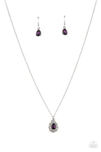 Load image into Gallery viewer, Vintage Validation - Purple Necklace Set
