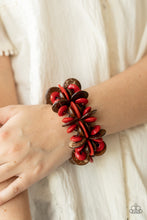 Load image into Gallery viewer, Caribbean Canopy - Red Bracelet
