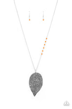 Cargar imagen en el visor de la galería, Frond Fantasy - Orange Necklace Set
