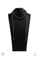 Carregar imagem no visualizador da galeria, SCARFed for Attention - Gunmetal Necklace Set
