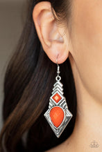 Charger l&#39;image dans la galerie, Stylishly Sonoran - Orange Earrings
