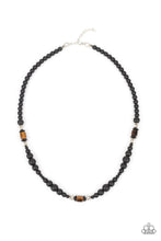 Cargar imagen en el visor de la galería, Stone Synchrony - Brown Urban Necklace Set

