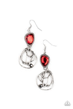 Charger l&#39;image dans la galerie, Galactic Drama - Red Earrings
