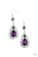 Charger l&#39;image dans la galerie, Posh Pageantry - Purple Earrings
