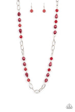 Cargar imagen en el visor de la galería, Tea Party Tango - Red Necklace Set
